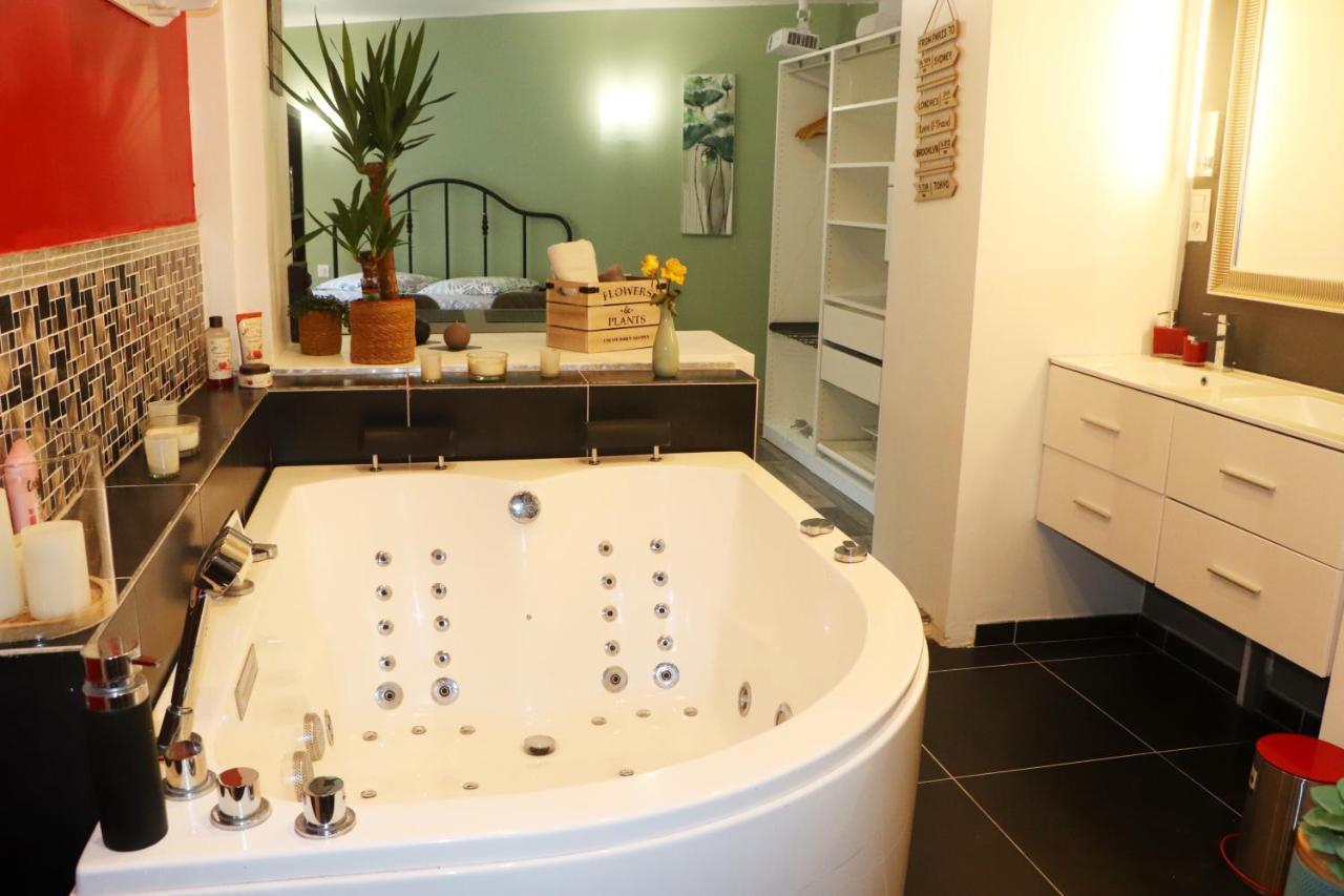 Suite Melody Double Balneo, Home-Cinema, Terrasse A ディエップ エクステリア 写真
