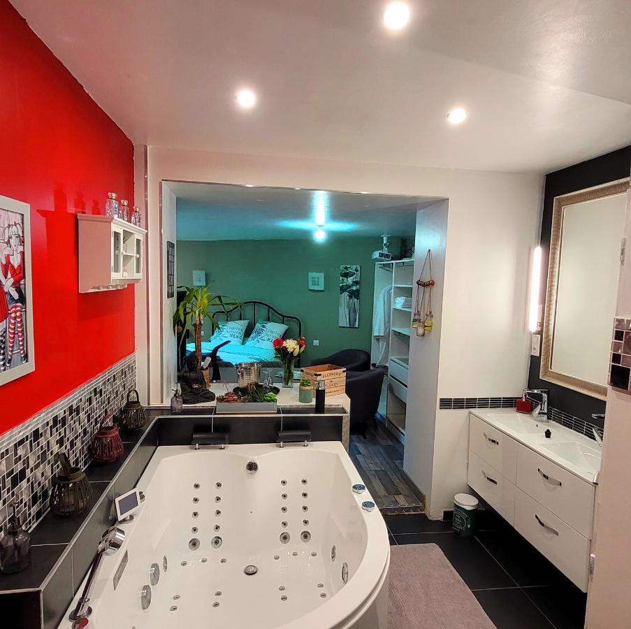 Suite Melody Double Balneo, Home-Cinema, Terrasse A ディエップ エクステリア 写真